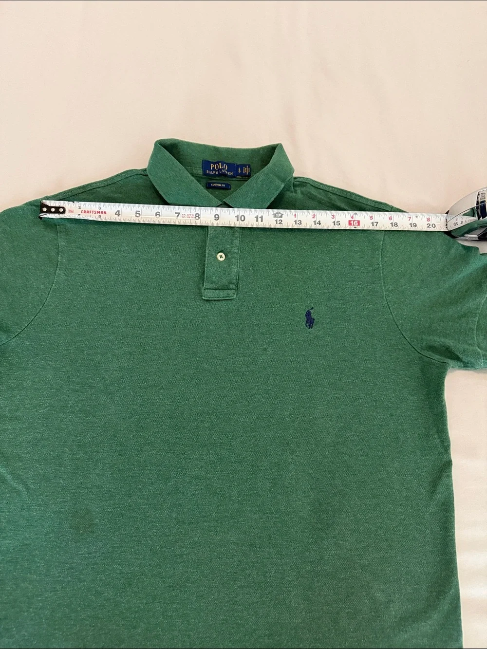 Polo by Ralph Lauren Men's Green Polo Shirt